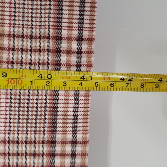 Ann Taylor Factory Midi Sheath Dress 10 Plaid Neutral Career Business Office - Picture 10 of 15